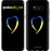Чохол для Samsung Galaxy S8 Жовто-блакитне серце 885c-829