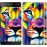 Чохол для Sony Xperia C5 Ultra Dual E5533 Різнобарвний лев 2713m-506