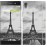 Чохол для Sony Xperia XA1 Чорно-біла Ейфелева вежа 842m-964