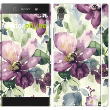 Чохол для Sony Xperia XA1 Квіти аквареллю 2237m-964