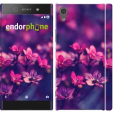 Чохол для Sony Xperia XA1 Пурпурові квіти 2719m-964