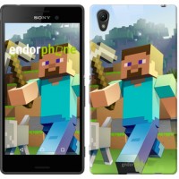 Чохол для Sony Xperia Z3 + Dual E6533 Minecraft 4 2944u-165