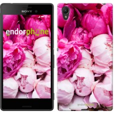 Чохол для Sony Xperia Z3 + Dual E6533 Рожеві півонії 2747u-165