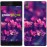 Чохол для Sony Xperia Z3 D6603 Пурпурові квіти 2719c-58