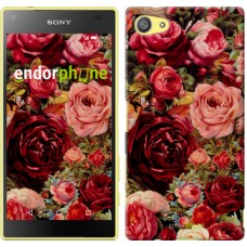 Чохол для Sony Xperia Z5 Compact E5823 Квітучі троянди 2701c-322