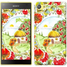 Чохол для Sony Xperia Z5 Compact E5823 Українська хатка 1598c-322