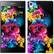 Чохол для Sony Xperia Z5 Premium Абстрактні квіти 511u-345