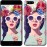 Чохол для Xiaomi Mi6 Дівчина з квітами 2812c-965