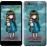 Чохол для Xiaomi Redmi 4A Дівчинка з зайчиком 915m-631