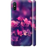 Чохол для Xiaomi Redmi 9A Пурпурні квіти 2719m-2034