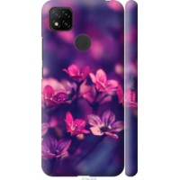 Чохол для Xiaomi Redmi 9C Пурпурні квіти 2719m-2035