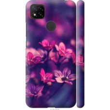 Чохол для Xiaomi Redmi 9C Пурпурні квіти 2719m-2035