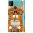 Чохол для Xiaomi Redmi 9C Зеленоокий кіт в окулярах 4054m-2035