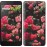 Чохол для Xiaomi Redmi Note 2 Кущ з трояндами 2729c-96