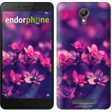 Чохол для Xiaomi Redmi Note 2 Пурпурові квіти 2719c-96