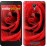 Чохол для Xiaomi Redmi Note 2 Червона троянда 529c-96