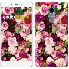 Чохол для Xiaomi Redmi Note 4 Троянди і півонії 2875u-352