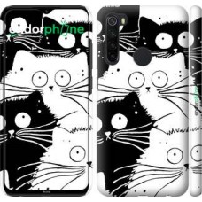 Чохол для Xiaomi Redmi Note 8 Коти v2 3565m-1787