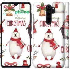 Чохол для Xiaomi Redmi Note 8 Pro Merry Christmas 4106m-1783