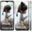 Чохол для Xiaomi Redmi Note 8 Pro Мила дівчинка з зайчиком 4039m-1783