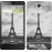 Чохол для Xiaomi Redmi Note Чорно-біла Ейфелева вежа 842u-111