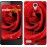 Чохол для Xiaomi Redmi Note Червона троянда 529u-111